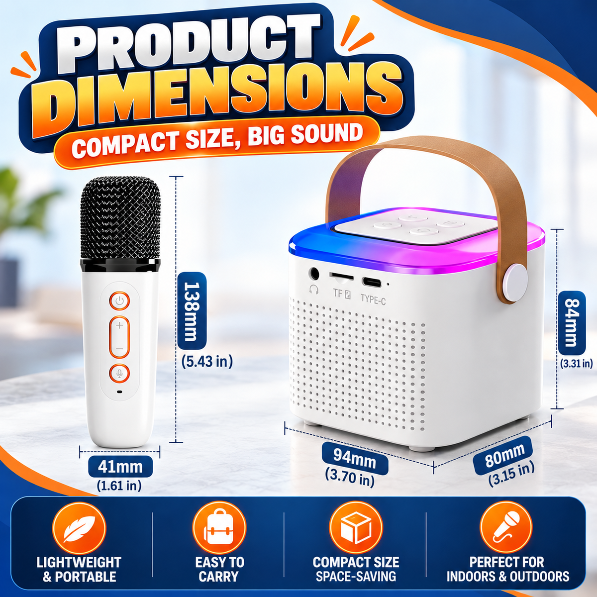 Singora™ – Portable Karaoke Party System