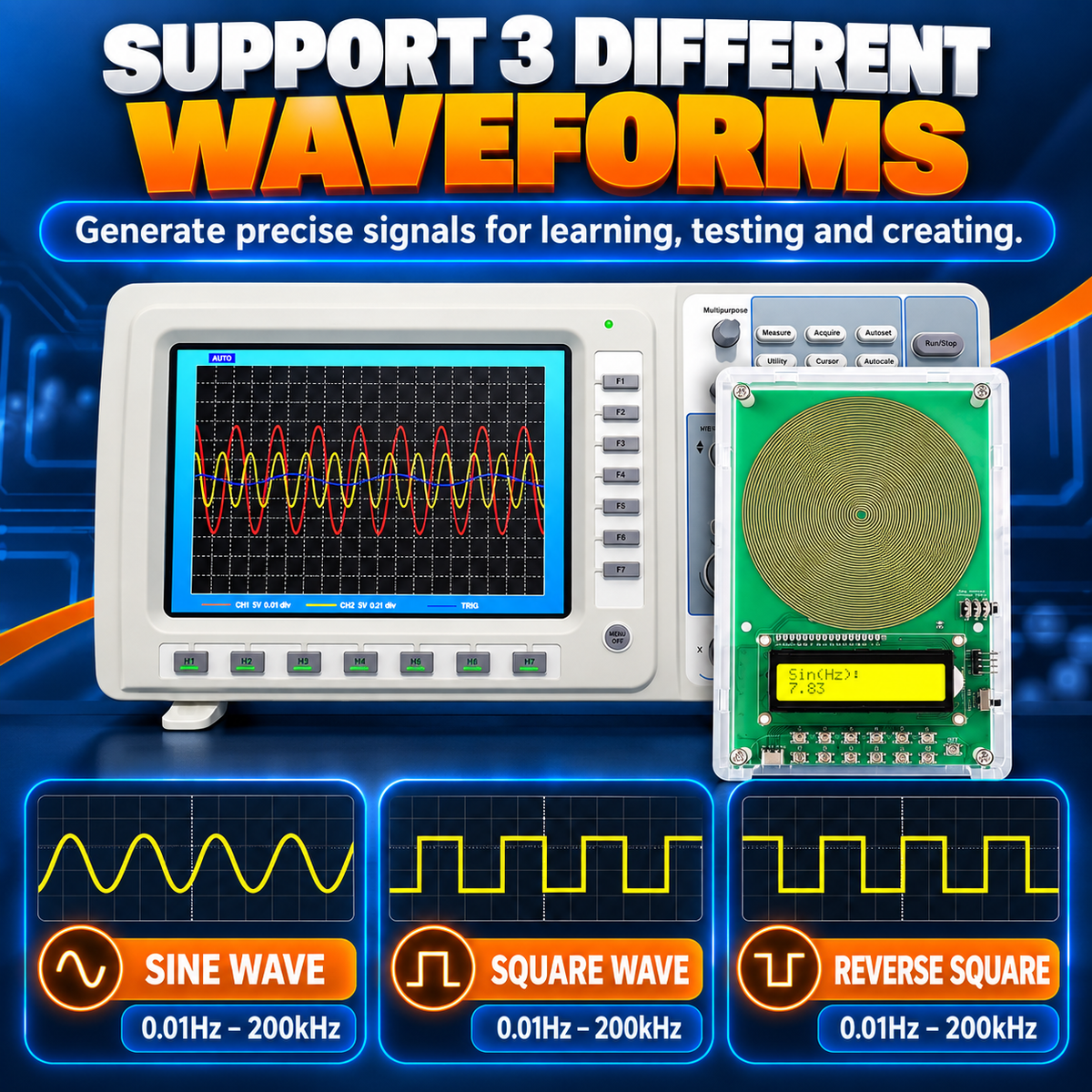 Freqora™ Precision Frequency Generator