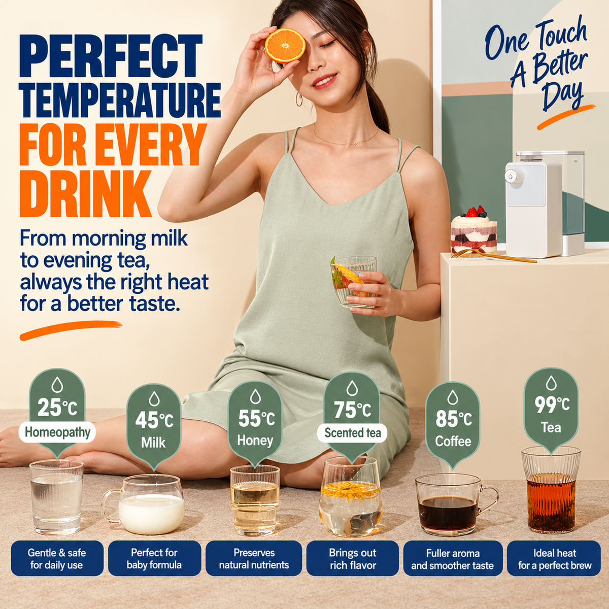 AquaHeat™ – Smart Instant Hot Water Dispenser