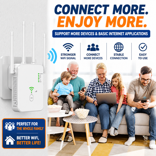 SignalBoost™ AC1200 WiFi Extender