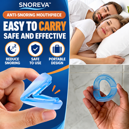 TODAY ONLY: BUY 1, GET 1 FREE! 🎉 Snoreva™ – Anti-Snoring Mouthpiece