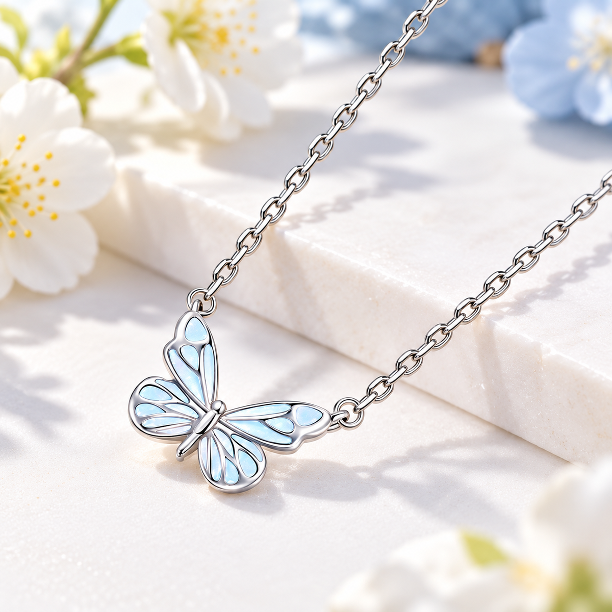 Papillora™ Iridescent Butterfly Jewelry