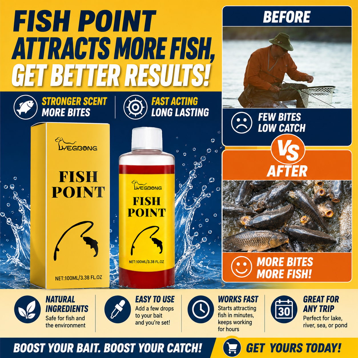 HookMaster™ Fish Attractant