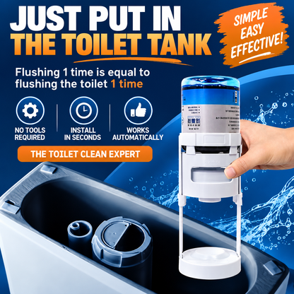 Flushora™ – Automatic Toilet Cleaning System