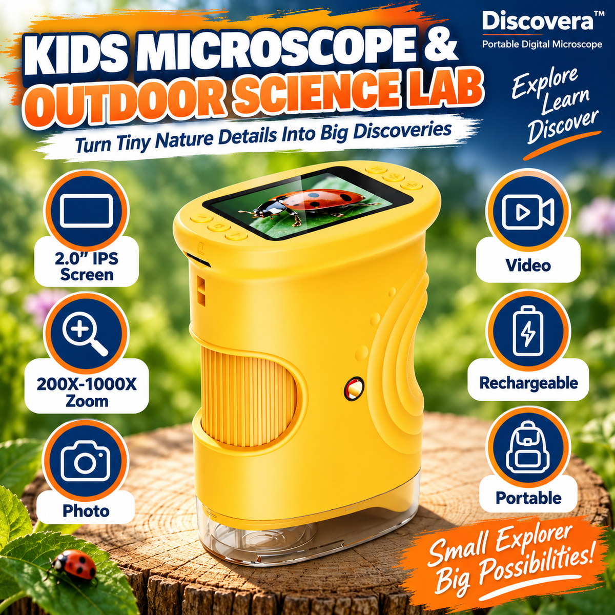 Discovera™ – Portable Digital Microscope