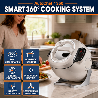 AutoChef™ 360 – Hands-Free Smart Cooking System