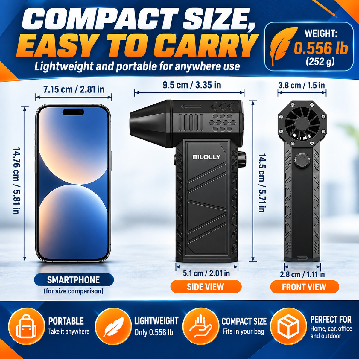 Blowora™ – High-Speed Cordless Air Duster