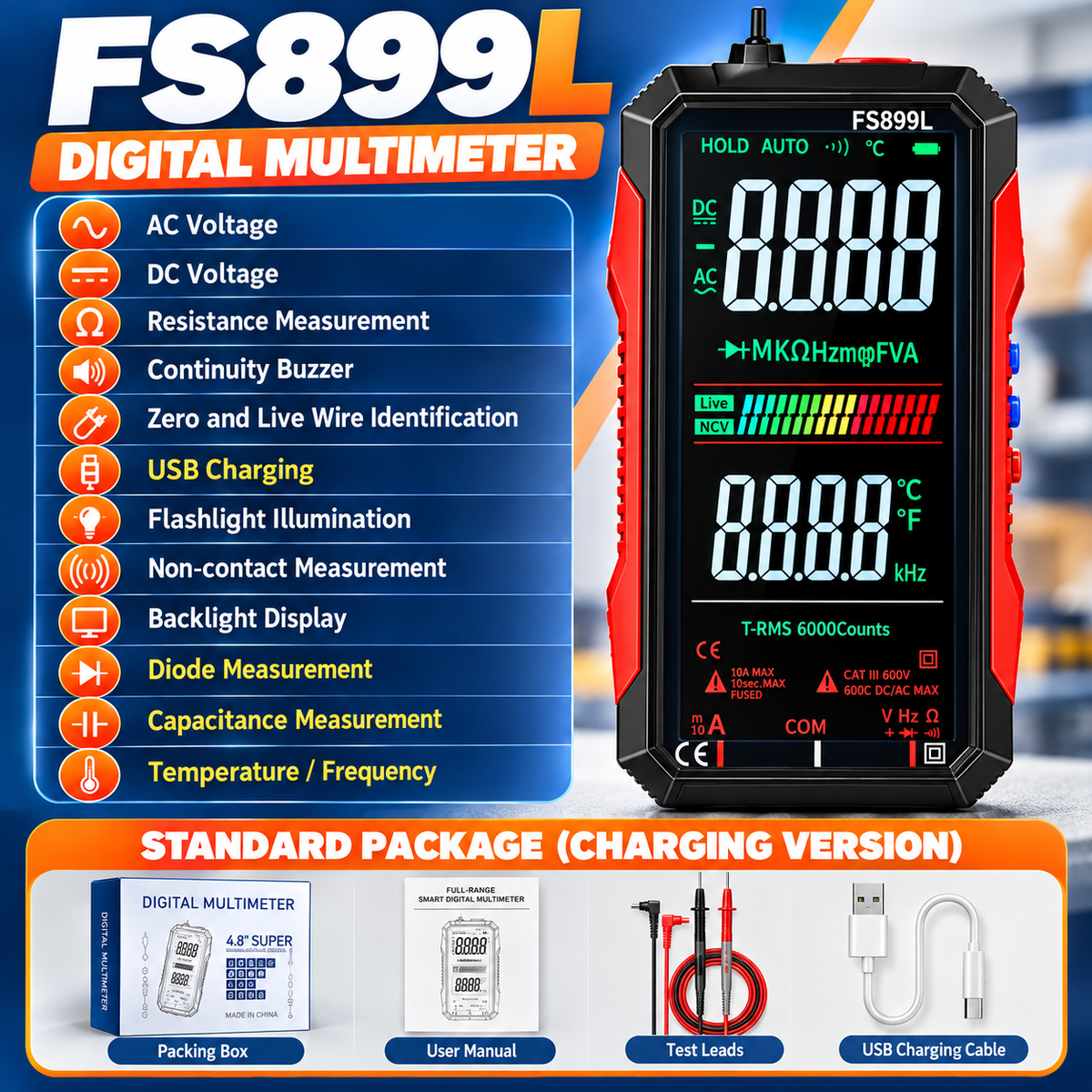 Voltora™ Smart Digital Multimeter