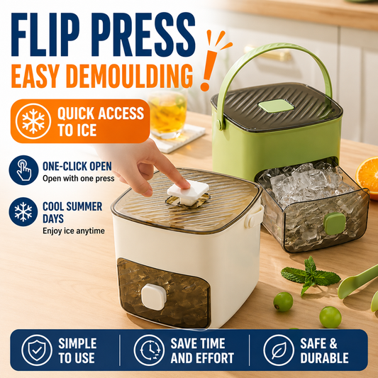 FrostVault™ One-Press Ice Maker