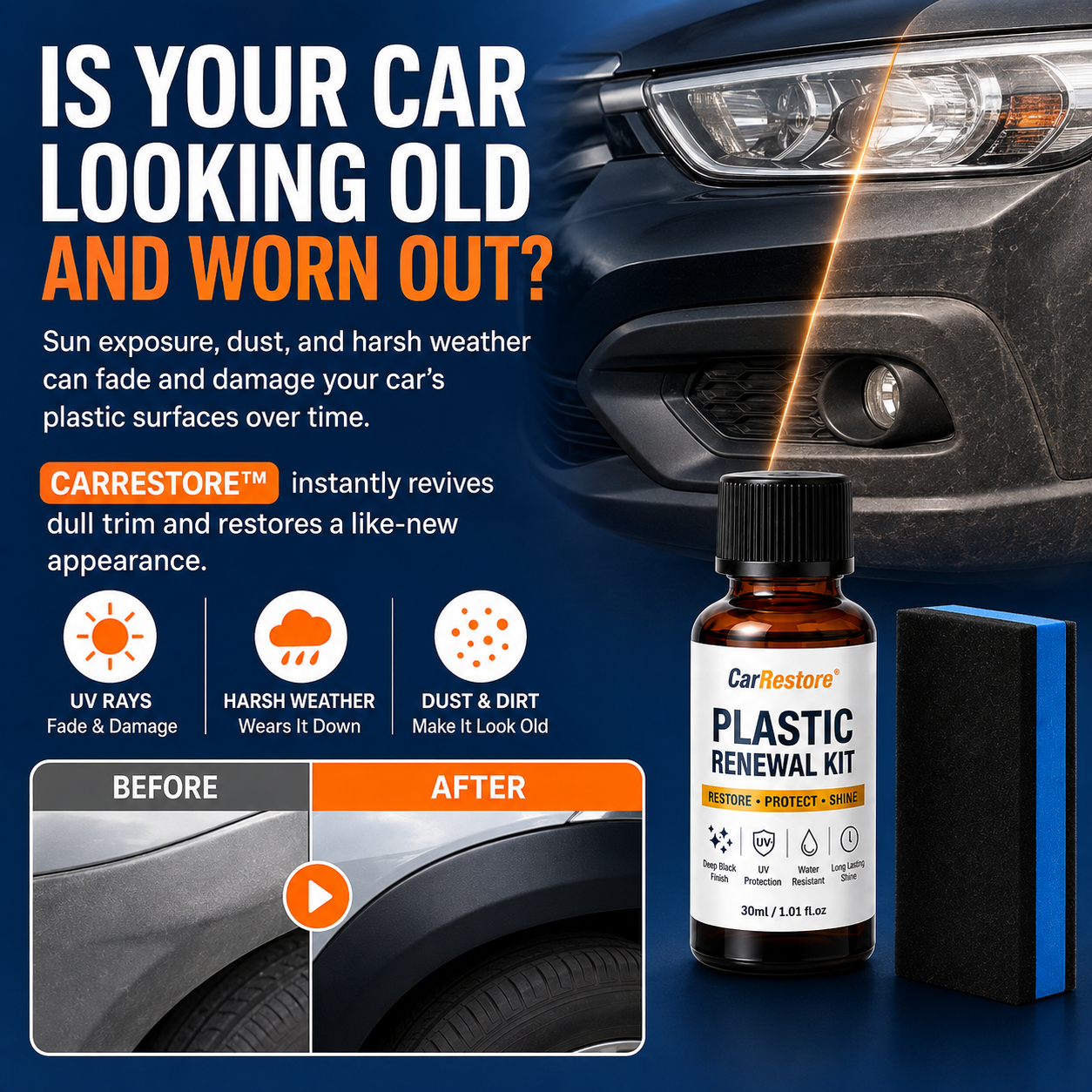 CarRestore™ Plastic Renewal Kit