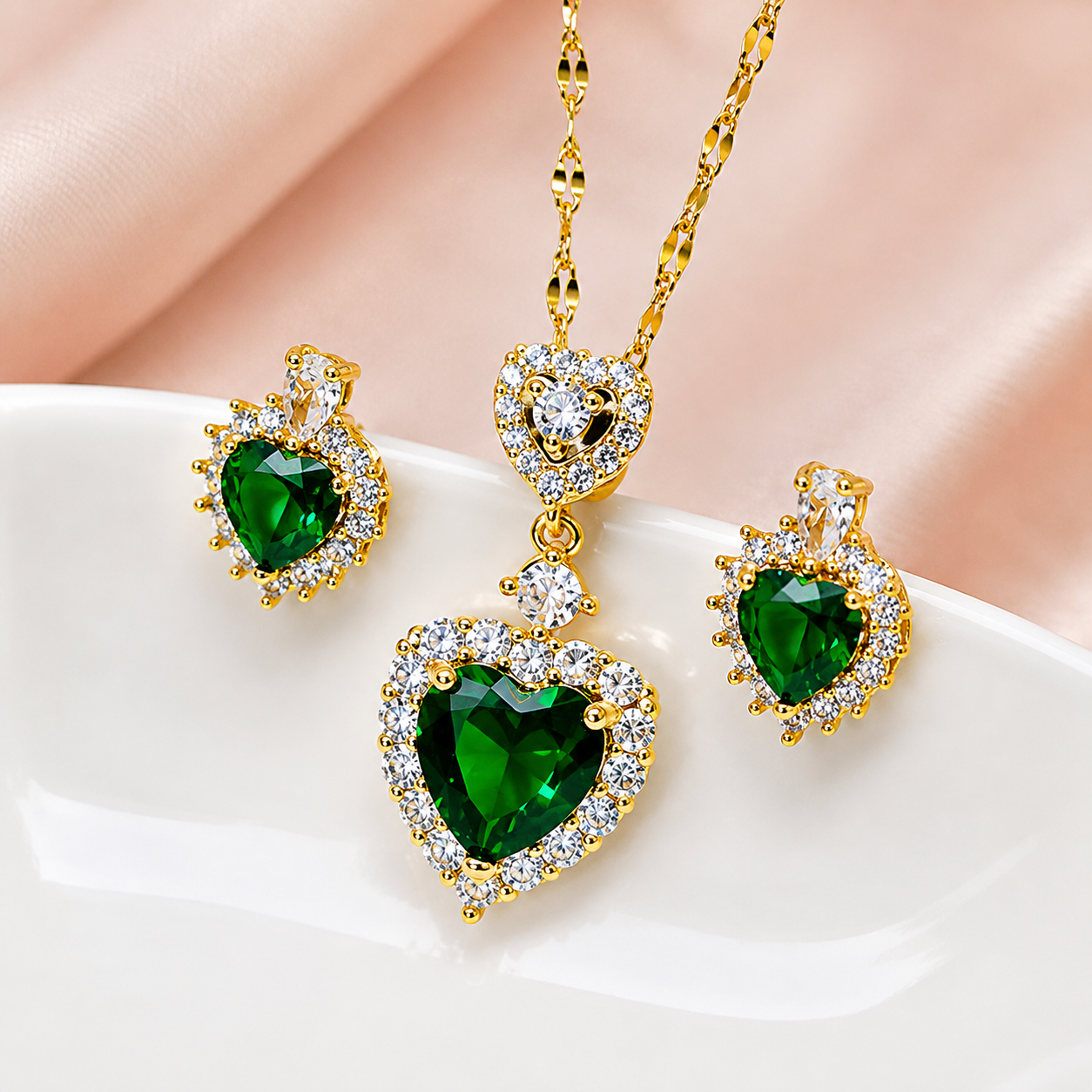 EverLove™ Emerald Heart Set