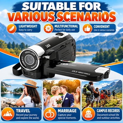 MemoCam™ – Pocket HD Memory Camcorder
