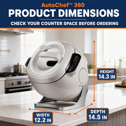 AutoChef™ 360 – Hands-Free Smart Cooking System