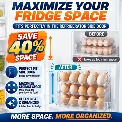 FreshNest™ Smart Egg Organizer