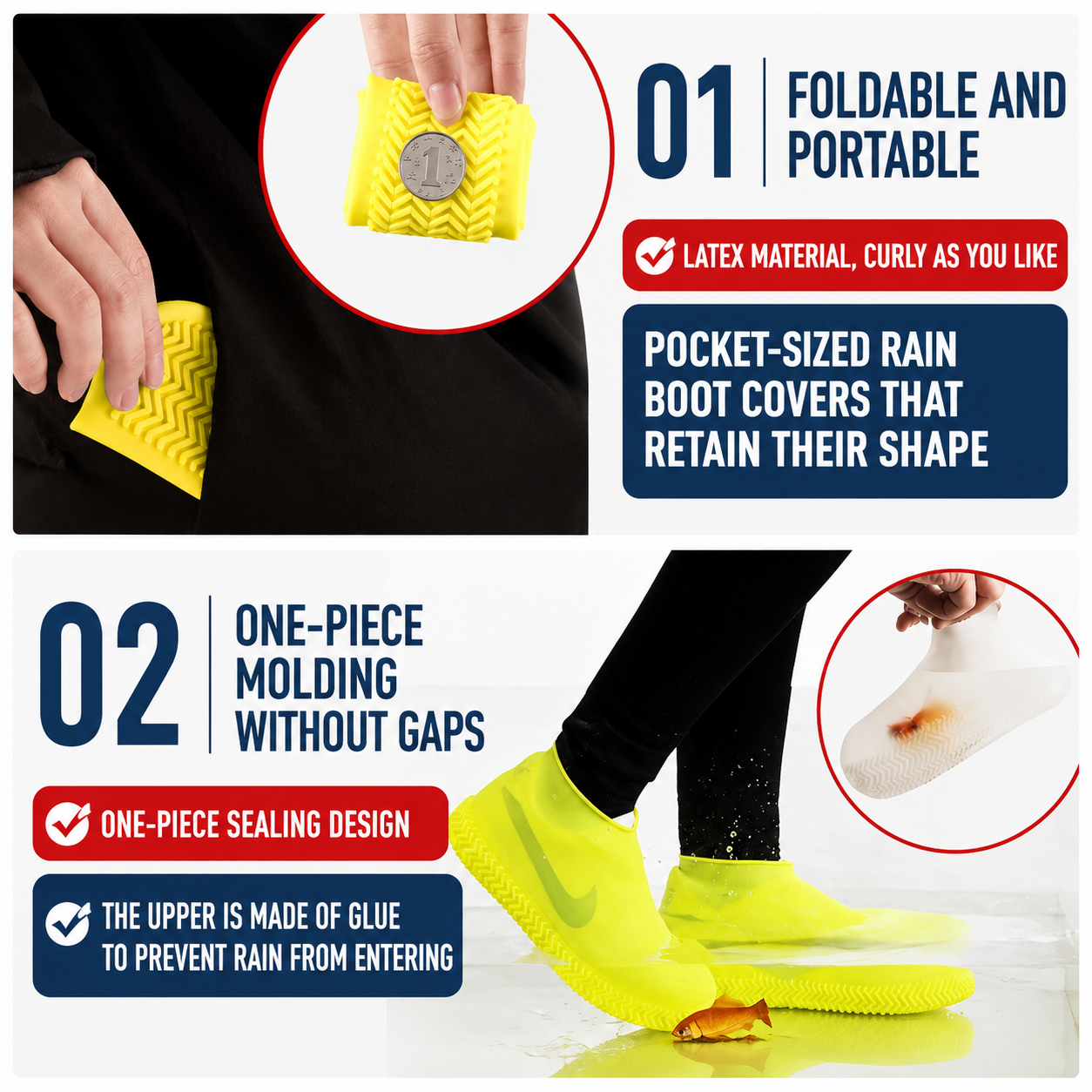 RainShield™ Waterproof Shoe Covers