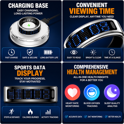 AuraSync™ Smart Health Ring
