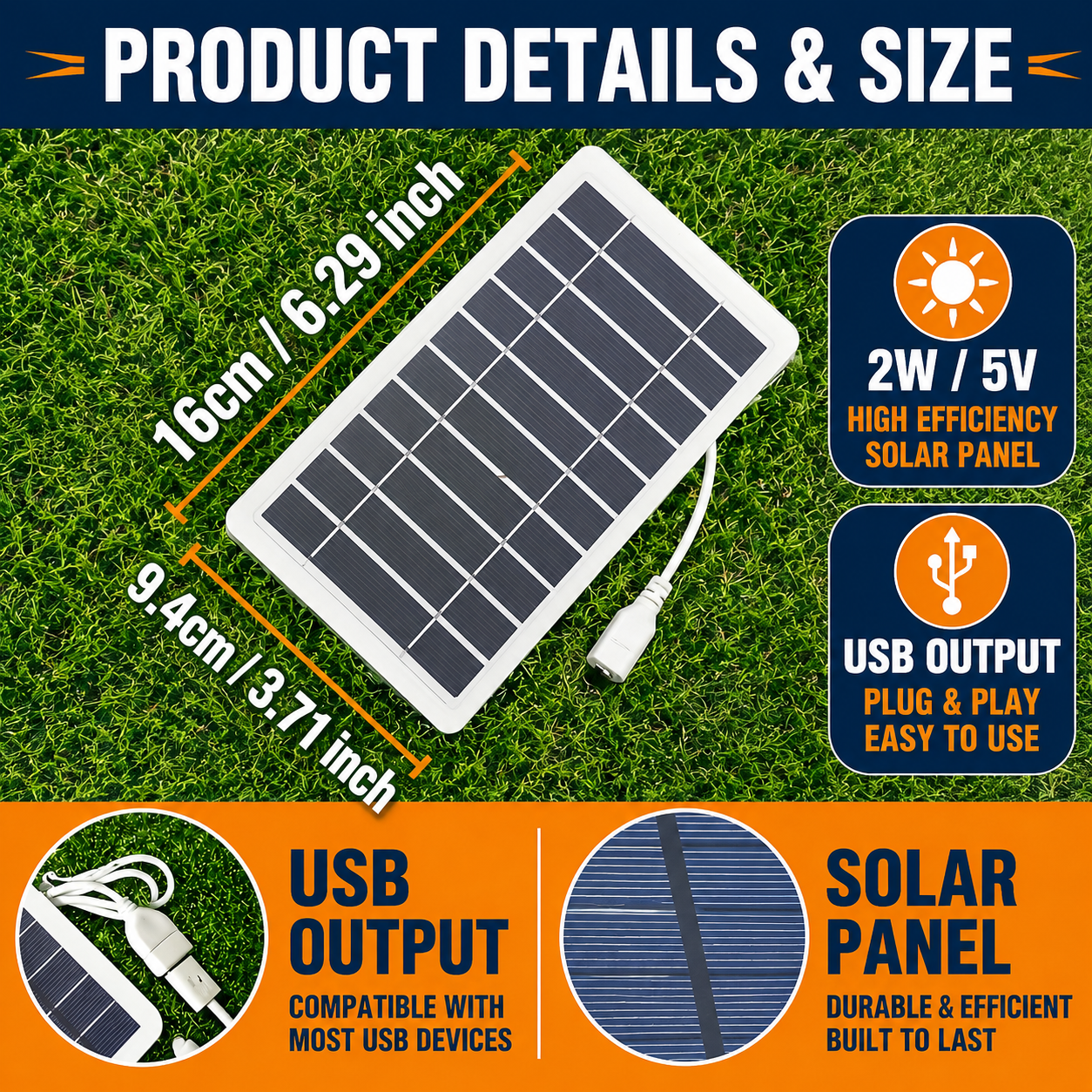 SunRescue™ Emergency Solar Charger
