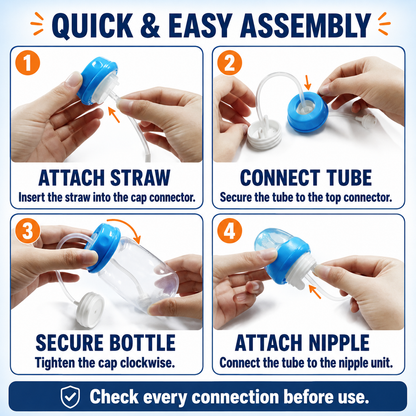 NurtureFlow™ 360° Feeding Support Bottle