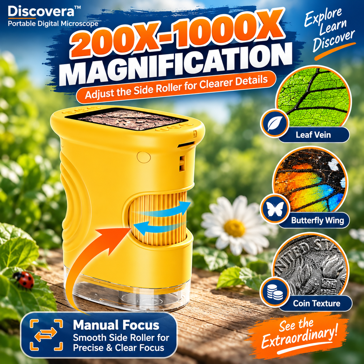 Discovera™ – Portable Digital Microscope