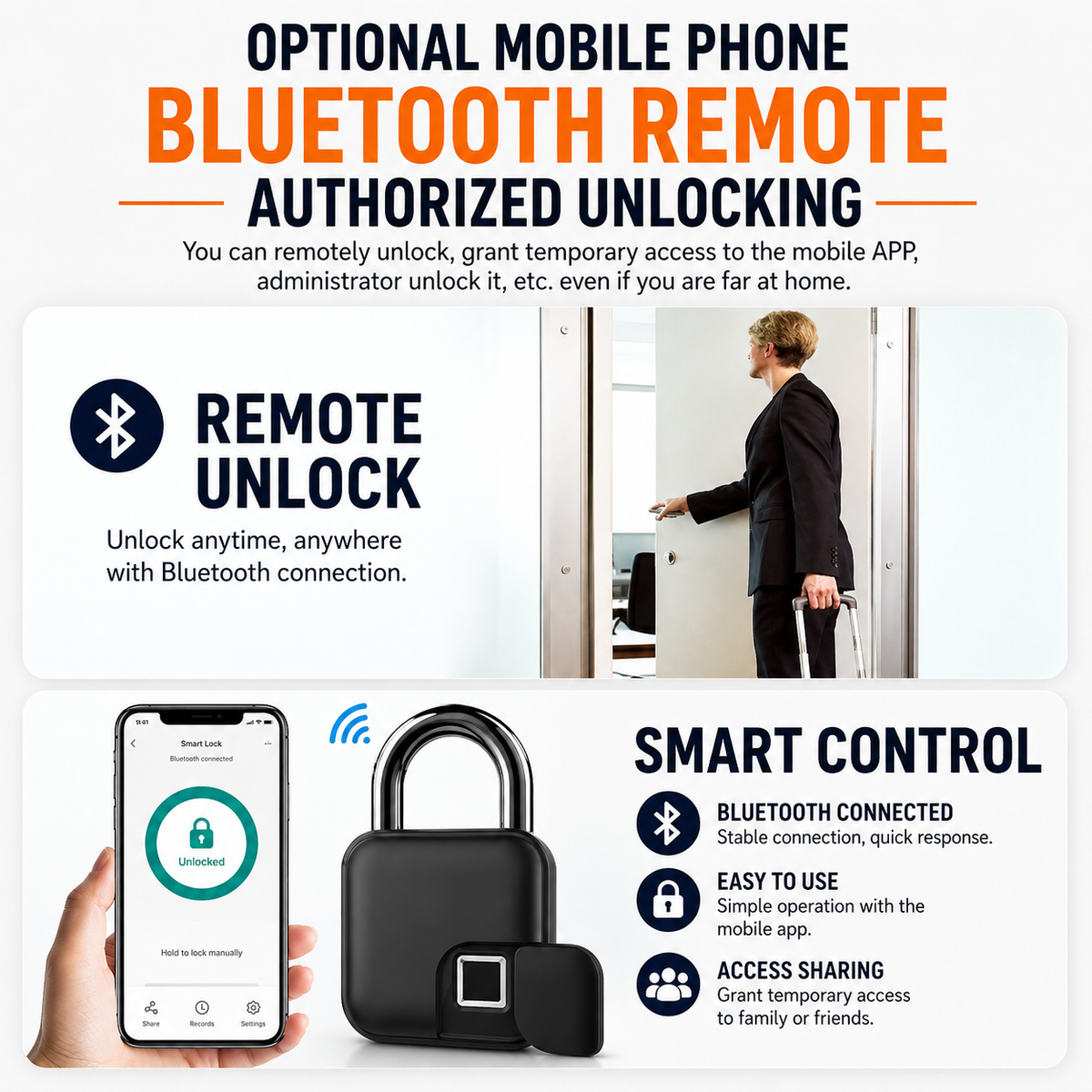 Lockora™ – Smart Keyless Security Lock
