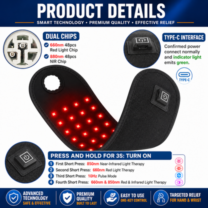 NeuroGlow™ Wrist Therapy Wrap