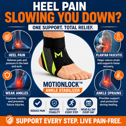 MotionLock™ Ankle Stabilizer | 1 Pair (2 Pieces)