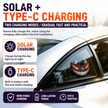 DevilGlow™ Solar LED Car Light