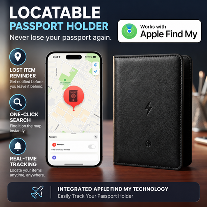 Passora™ – Smart Trackable Passport Holder