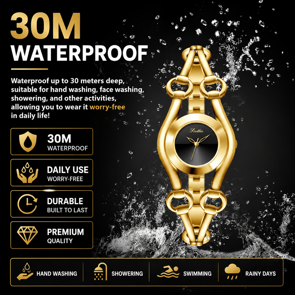 Éloria™ Luxe Bracelet Watch