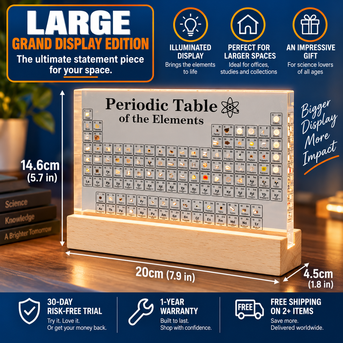 Elementora™ – Illuminated Periodic Table Collection