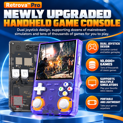 Retrova™ Pro Handheld Gaming Console