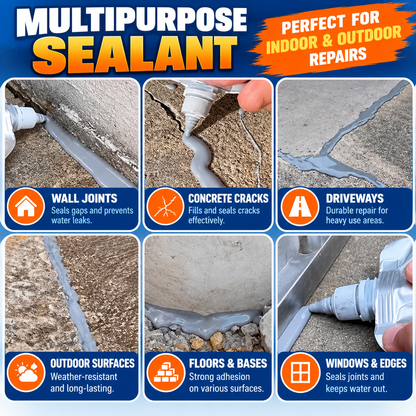 Crackora™ Self-Leveling Concrete Crack Repair Sealant