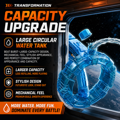 GalaxyBlaster™ – Automatic LED Water Battle Cannon