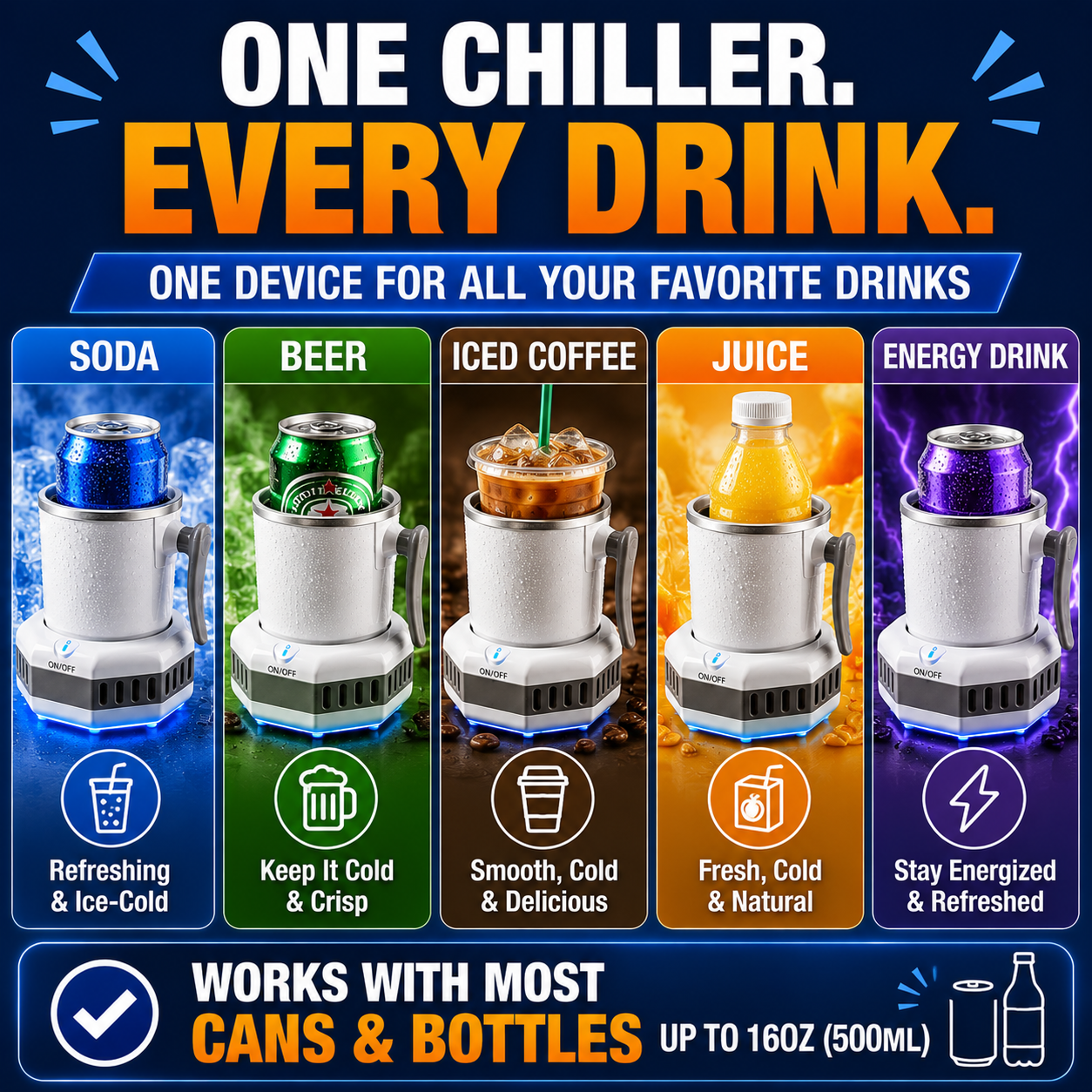 FrostCup™ Instant Drink Chiller