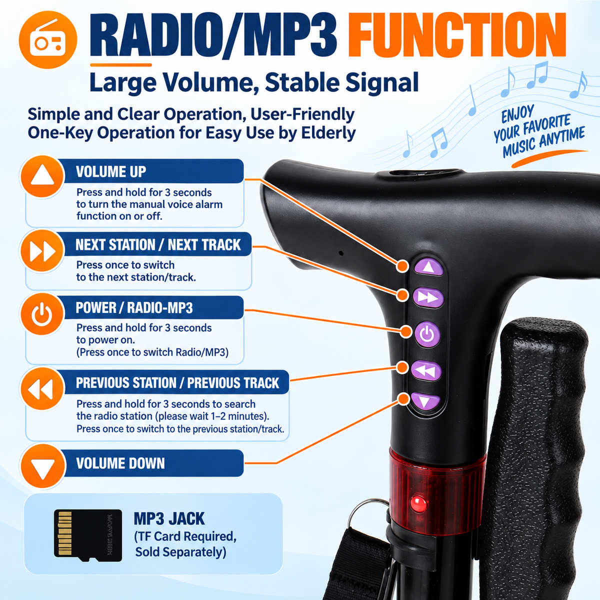 EverSteady™ – Smart Support Cane