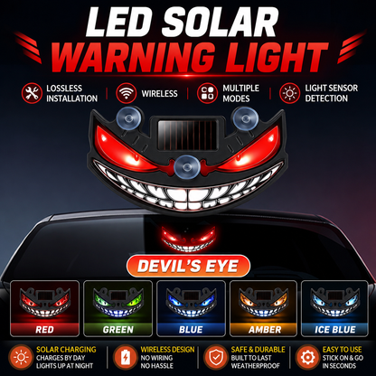 DevilGlow™ Solar LED Car Light