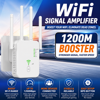SignalBoost™ AC1200 WiFi Extender