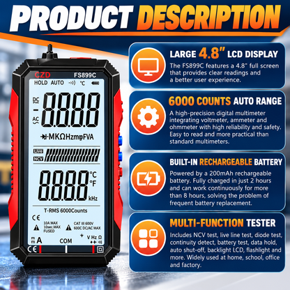 Voltora™ Smart Digital Multimeter