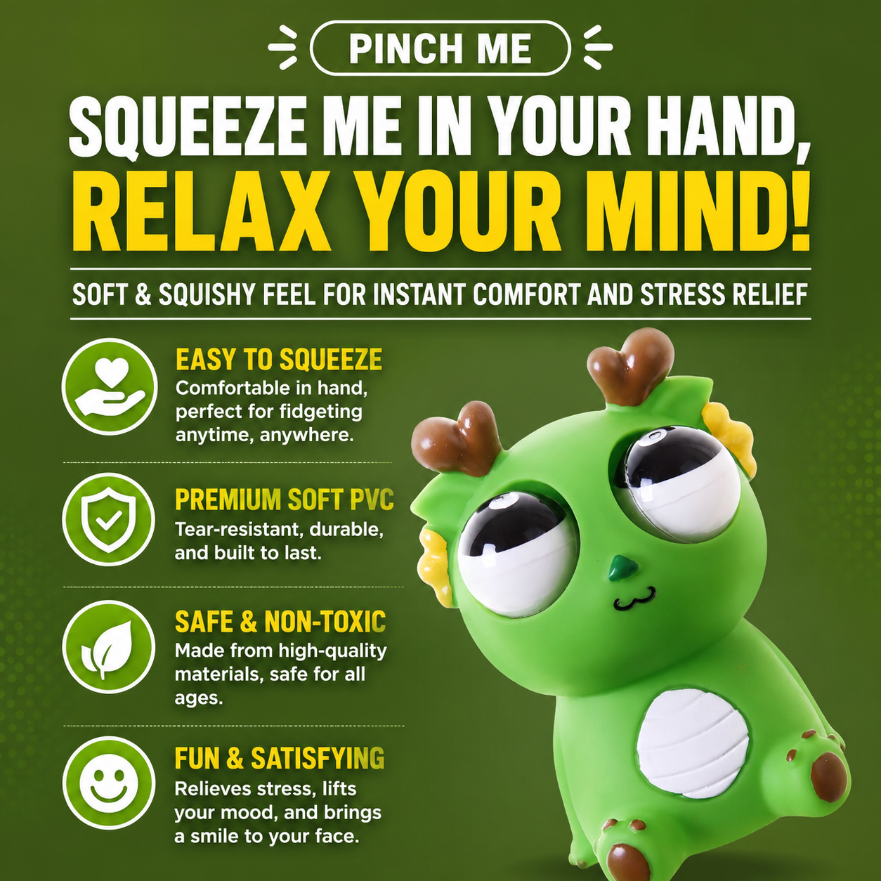 GooglyBuddy™ Stress Toy