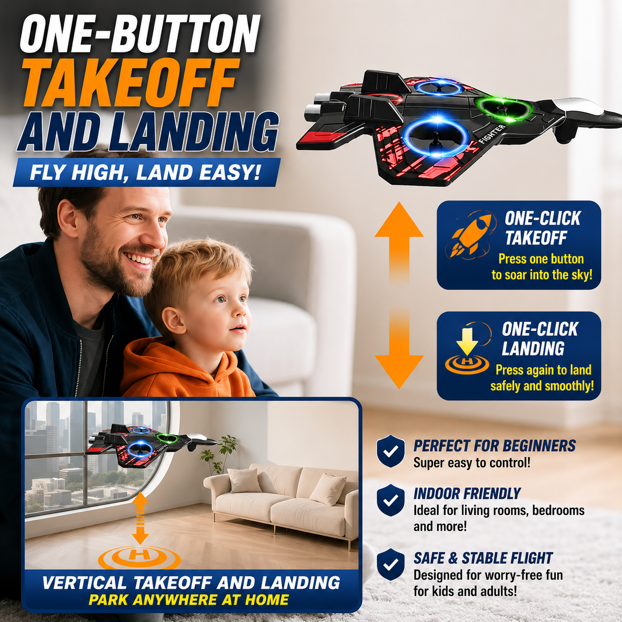 SkyStrike™ Gravity Hover Jet