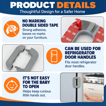 SafeLatch™ – No-Drill Child Safety Lock