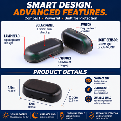NightGuard™ Solar Warning Light