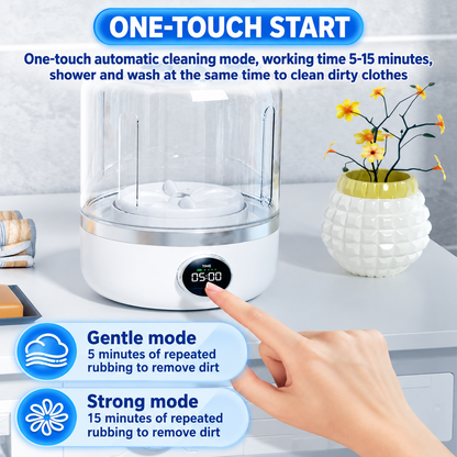 Washora™ – Cordless Mini Laundry System.