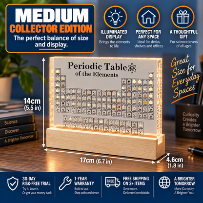Elementora™ – Illuminated Periodic Table Collection
