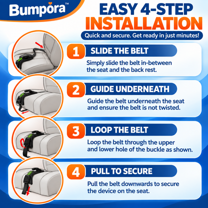 Bumpora™ Pregnancy Seat Belt Comfort Adjuster