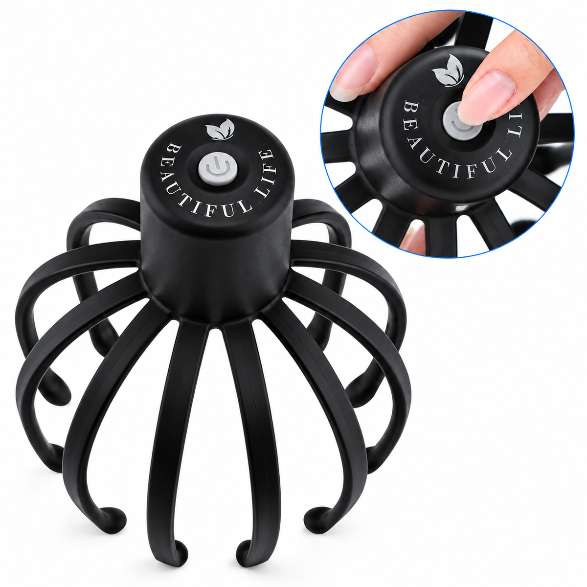 ScalpEase™ – Electric Scalp Relaxation Massager
