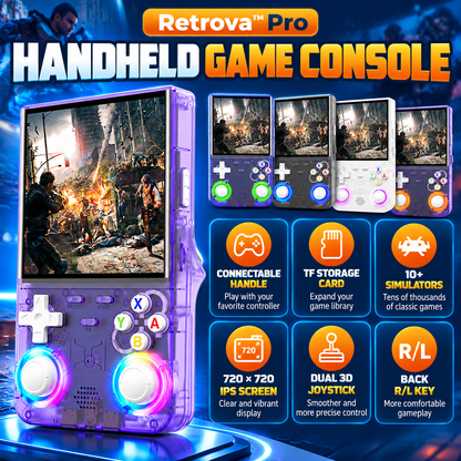 Retrova™ Pro Handheld Gaming Console