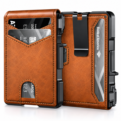 Cardora™ – Smart Pop-Up RFID Wallet