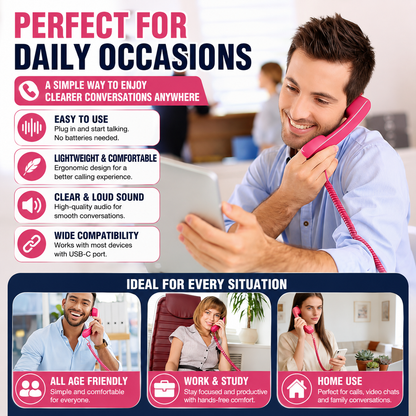 RetroTalk™ Vintage Handset