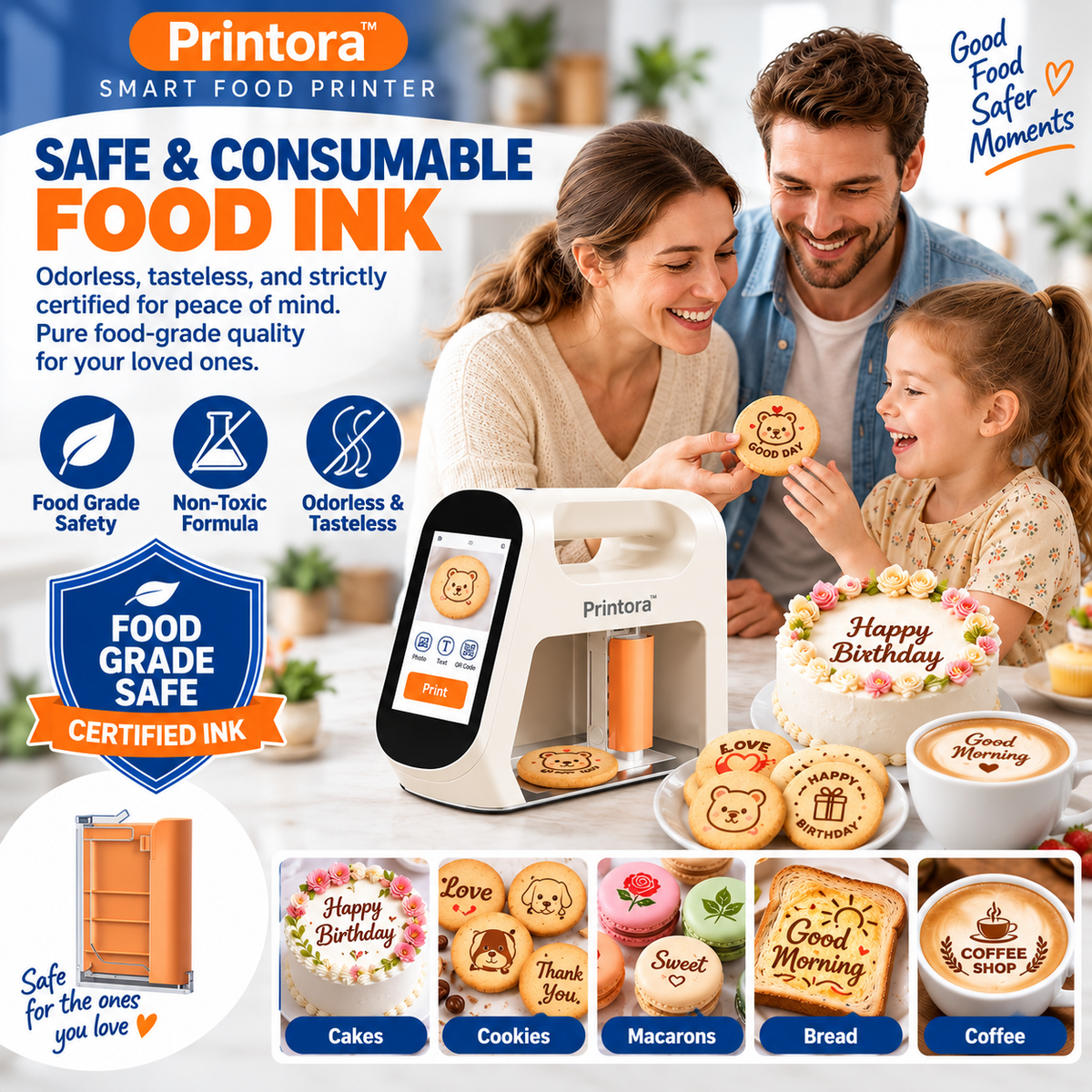 Printora™ – Smart Food Printer